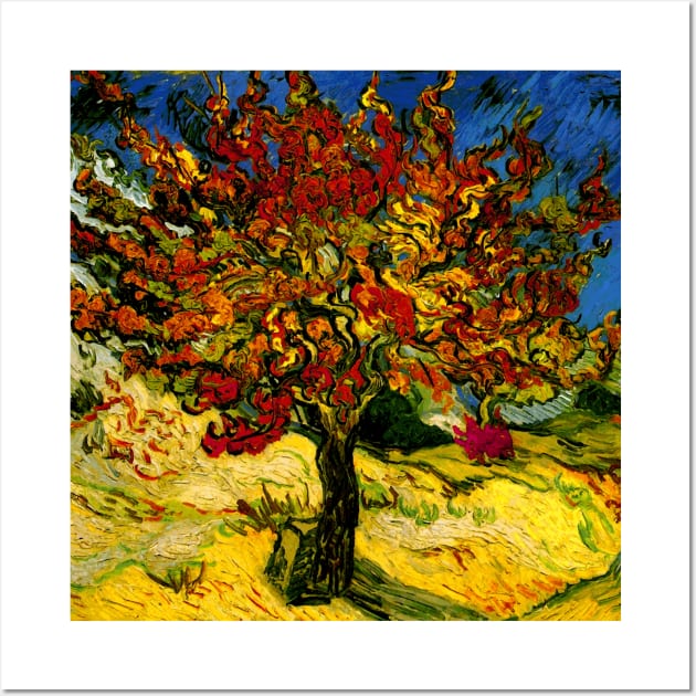 Van Gogh Mulberry Tree Wall Art by bragova